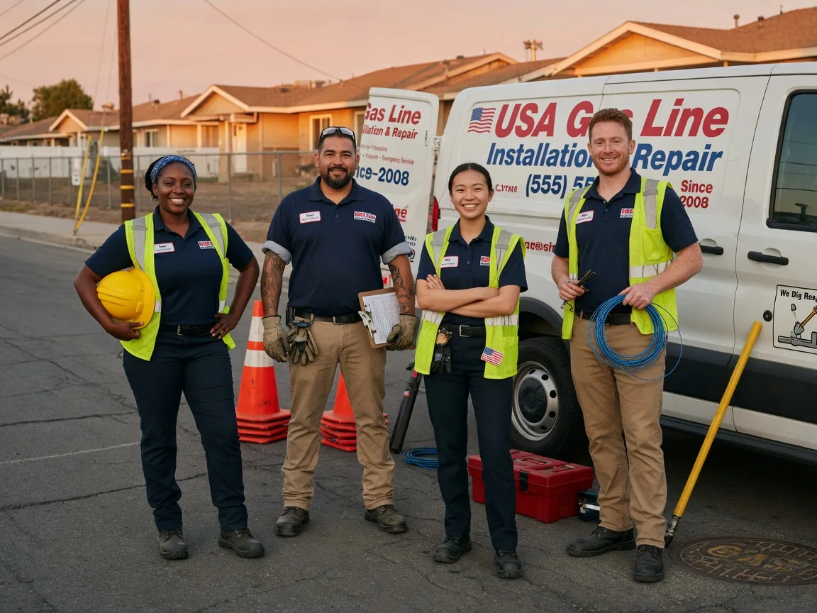 Gas Line Installation company in Dante, SD